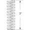 Prime-Line Compression Spring, 0.120 in. Diameter, 1 in. x 3 in. (2-pack) SP 9735 - alternate 3
